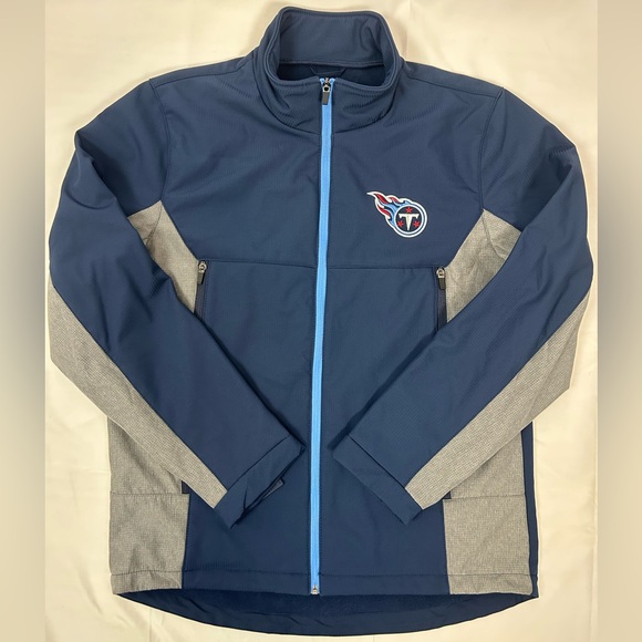 *NEW* NFL Tennessee Titans Fleece-Lined Windbreaker Jacket Men's Medium